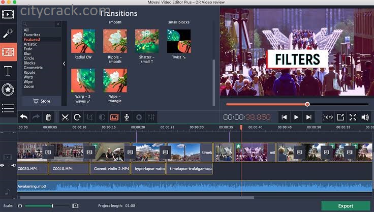 Movavi Video Editor Plus 22.0.1 Full Crack Latest Keys Free Download
