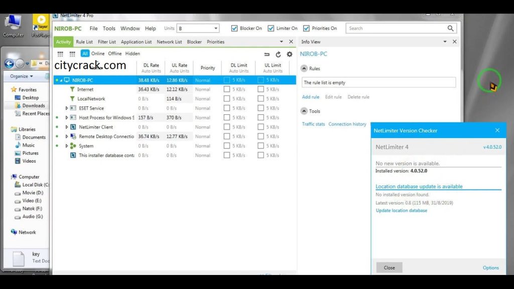 NetLimiter Pro 4.1.13 Crack Registration Key Latest Free Download