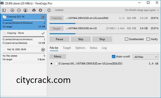 TeraCopy Pro 3.8.5 Crack Full Serial Key Latest Free Download